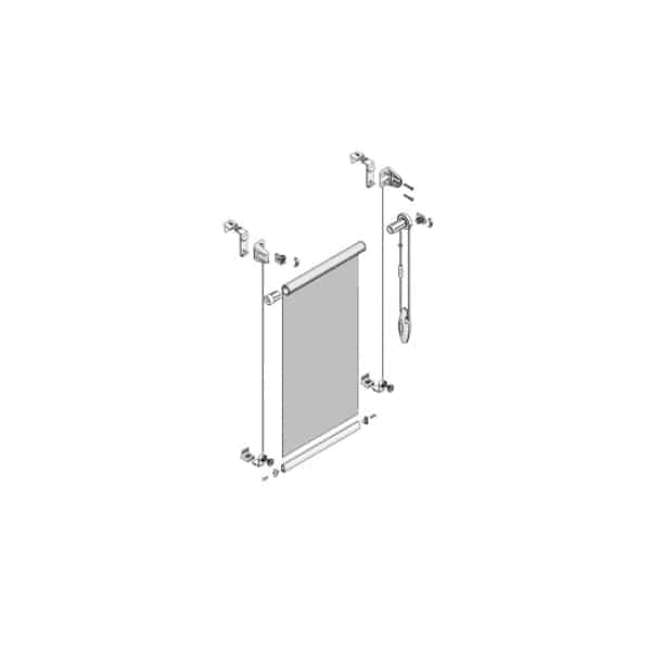 Jaluzele rulou - mecanizm